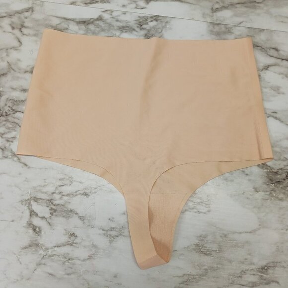3 pieces women's Invisible high-waisted unicolor panties set size M - Picture 6 of 9